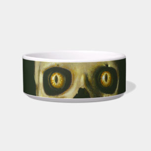 Gothic Spooky Eyes Pet Bowl