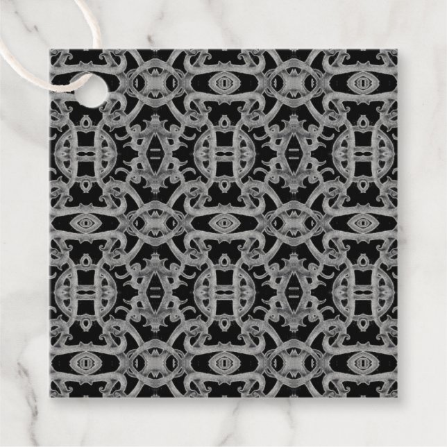 GOTHIC Square Gift Tags (Front)