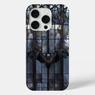 Gothic Stained Glass Bat Phone Case