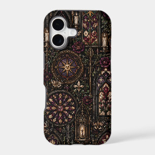 Gothic Stained Glass iPhone Case