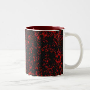 gothic stars Two-Tone coffee mug