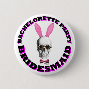 Gothic Steampunk bachelorette party 6 Cm Round Badge