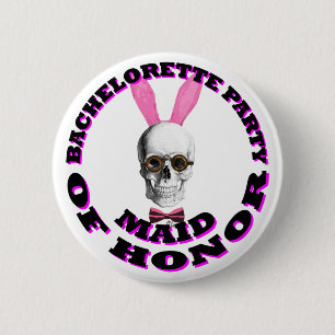 Gothic Steampunk maid of honour 6 Cm Round Badge