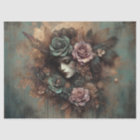 Gothic Steampunk Victorian Floral Lady Decoupage