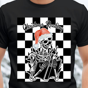 Gothic Style Christmas Reading  T-Shirt