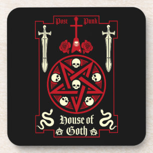 Gothic Subculture Post Punk  Coaster