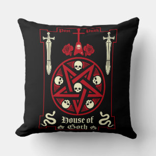 Gothic Subculture Post Punk Cushion