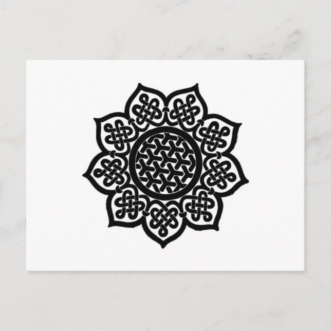 GOTHIC SUN POSTCARD (Front)