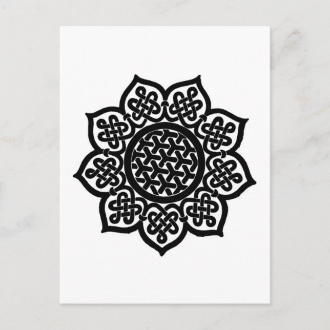 GOTHIC SUN POSTCARD (Front)