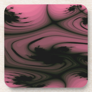Gothic Swirls Cork Coaster