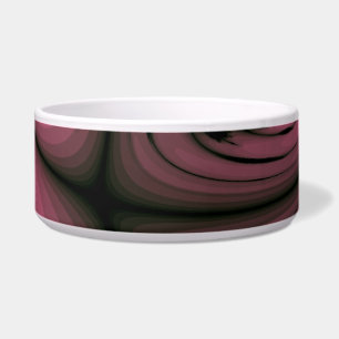 Gothic Swirls Dog Bowl