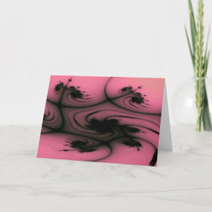 Gothic Swirls Greeting Card