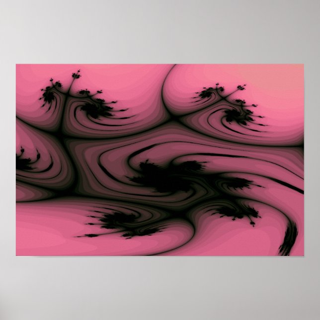 Gothic Swirls Print (Front)
