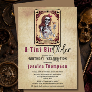 Gothic Tarot Card A Tini Bit Older Birthday Party