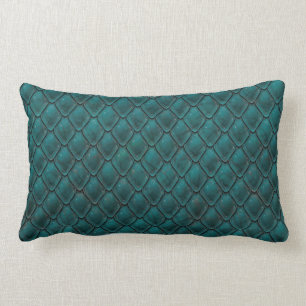Gothic Teal Lumbar Cushion