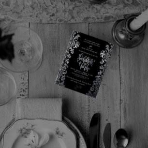 Gothic Theme Black Bachelorette Party