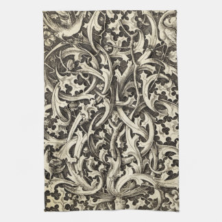 Gothic Thistle Tea Towel
