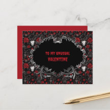 Gothic To my unusual Valentine