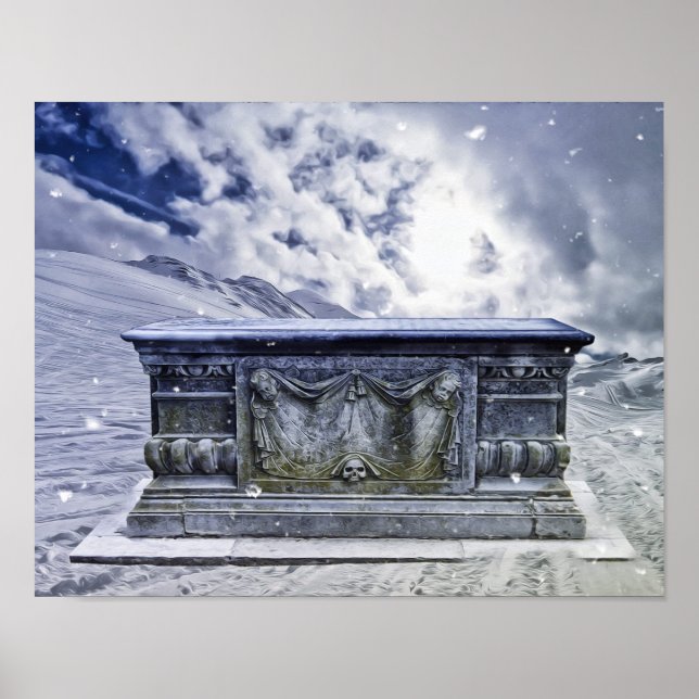 Gothic tomb poster (Front)