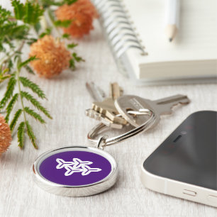 Gothic Tri-blade Key Ring