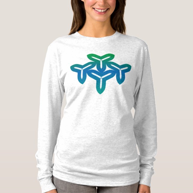 Gothic Tri-blade T-Shirt (Front)