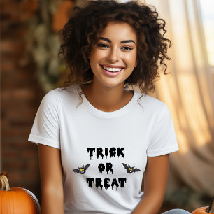 Gothic Trick or Treat Cute Bats T-Shirt