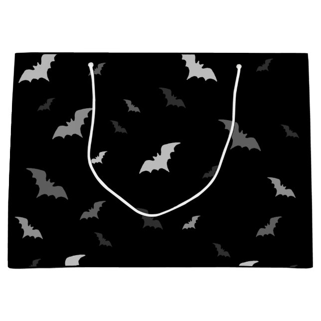 🦇 Gothic Vampire Bats Gift Bag (Front)