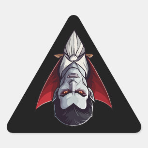 🦇 Gothic Vampire Black Sticker 🖤🎃