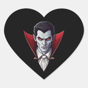 🦇 Gothic Vampire Black Sticker 🖤🎃