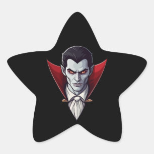 🦇 Gothic Vampire Black Sticker 🖤🎃