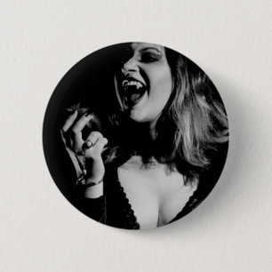 Gothic Vampire the Last Bite 6 Cm Round Badge