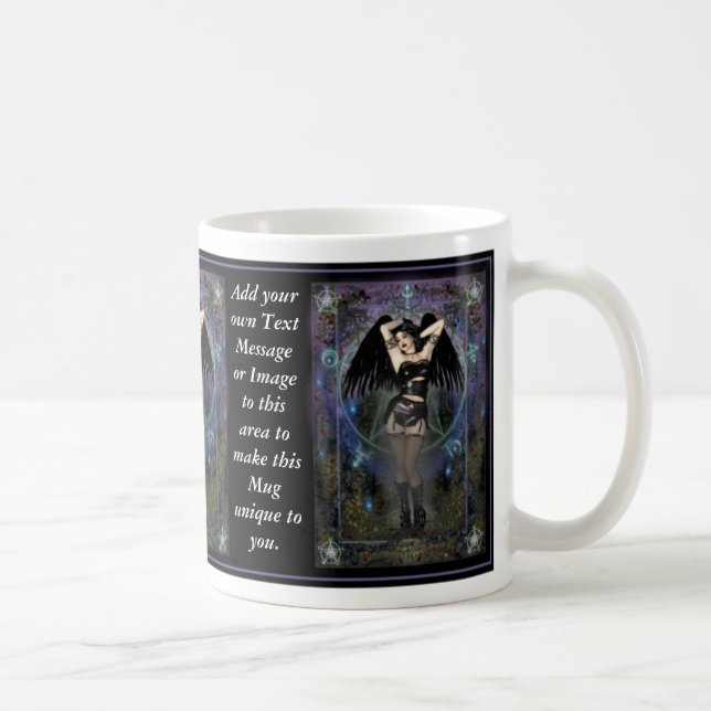 Gothic Vampiress Coffee Mug (Right)