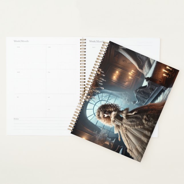 Gothic Victorian Doll Dark Elegance Planner (Display)
