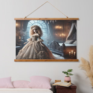Gothic Victorian Lady – Dark Bedroom Art Hanging Tapestry
