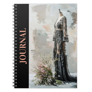 Gothic Victorian LBD Little Black Dress Journal