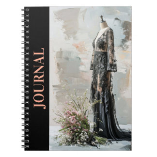 Gothic Victorian LBD Little Black Dress Journal
