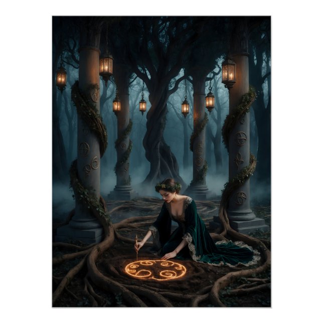 Gothic Virgo - Earth ritual Poster (Front)