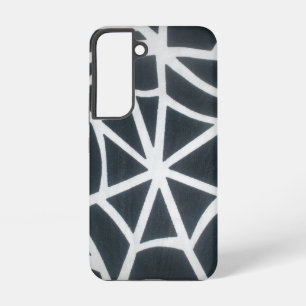 Gothic Web Velocity Black White Spider Web Designe Samsung Galaxy Case