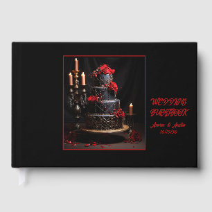Gothic Wedding Cake Guestbook