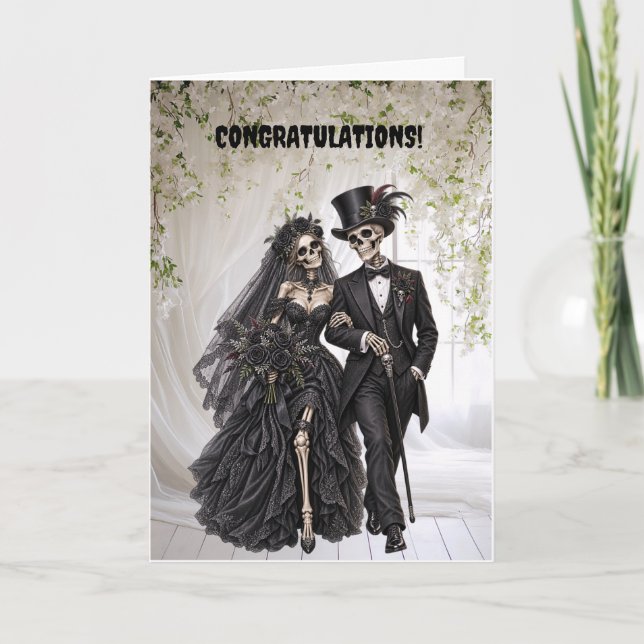 Gothic Wedding Card (Front)