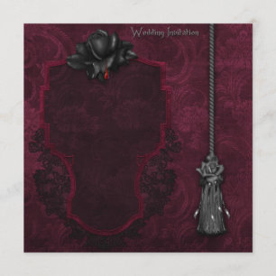 Gothic Wedding Invitation