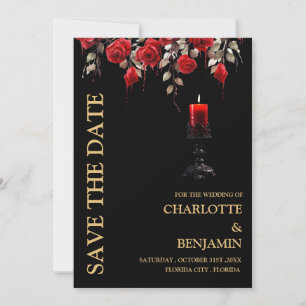 Gothic Wedding  Save The Date