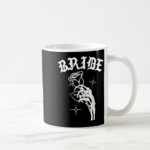 Gothic Wedding Skeleton Bride Spooky Halloween Jus Coffee Mug