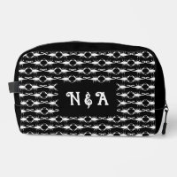 Gothic White Wedding Scorpions Custom Monogrammed