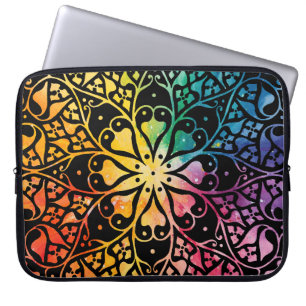 Gothic Window Rainbow Pride Laptop Sleeve