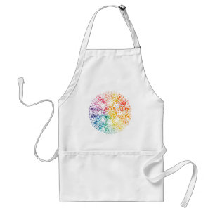 Gothic Window Rainbow Pride Standard Apron