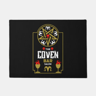 Gothic Witch Punk Halloween Doormat