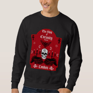 Gothic Witch Punk Halloween Sweatshirt