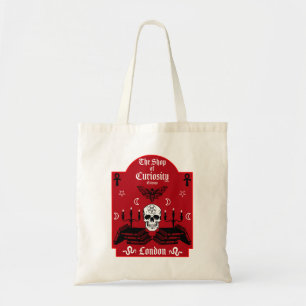 Gothic Witch Punk Halloween Tote Bag