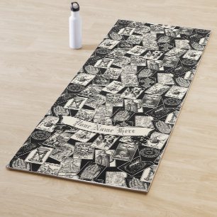 Gothic Witch Witchcraft Apothecary Tarot Cards Thr Yoga Mat